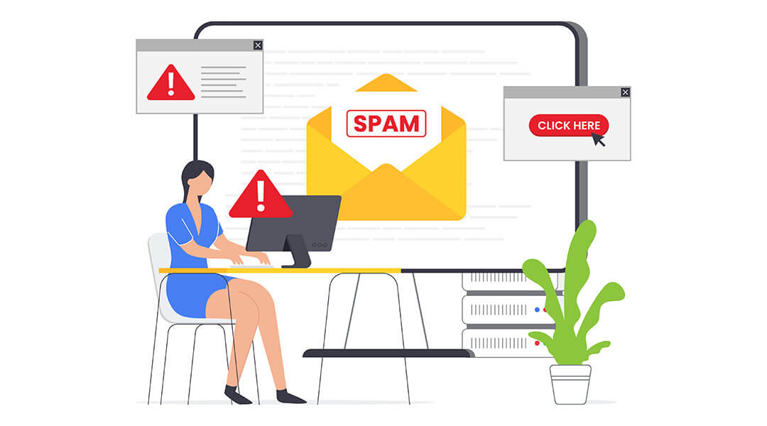 Spam email vs. phishing email. What's the difference between them and what to do.</trp-post-container